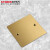 STSBEN120型铜地插盖板 地插底盒防尘铜盖板 白板 铜盖子 地插盒盲板 (120型)不锈钢盖板-带出线孔(适用于常规地插底