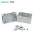 伊莱科（ELECALL)防水盒ABS材质防尘IP67防水塑料配电箱明装控制箱65*95*55