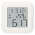 康巴丝 Compas 电子多功能磁吸闹钟厨房桌面时钟温湿度显示迷你学生闹钟HX-2106 白色