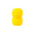 冰禹 BYQ-760 黄色塑料水管接头 软管快速延长活接 1寸 