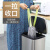 自动收口分类垃圾袋特大垃圾桶专用厨房抽绳式塑料袋 L大号五卷50*60适用15-20升共75 L加厚