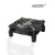 ASIACOOL通用8厘米2cm路由器光猫盒机顶盒USB散热架风扇 8025双网加脚垫整套版