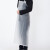 雄星 防水防油PVC白色加厚磨砂围裙水产围裙110*80mm-WQ 1件装