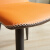 家逸餐椅现代简约家用北欧餐厅椅子靠背椅休闲创意网红ins轻奢 橘色1支装