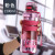 UZSPACE优之运动水杯大容量男女士学生夏天便携塑料健身饮水杯随 1500ml粉色(加大号)