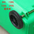 大号环卫垃圾桶轮子120L/240L户外塑料垃圾桶轮轴配件轱辘通用轮 通用铁芯轮
