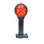 FL4830双面方位灯磁力吸附红色铁路电力信号灯可伸缩GAD103 FL4830加强磁长红色