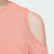 ADIDAS阿迪达斯NEO短袖女装夏季字母单肩缕空运动服健身透气休闲圆领 IK7671 M