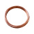 汉河 T2紫铜管 毛细铜管软态铜盘管空调铜管 外径5*0.5mm厚/1米价格