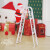 米囹电动圣诞老人爬绳玩具圣诞树气氛装饰礼物元旦抖音圣诞老人玩偶 爬烟囱圣诞老人