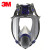 3M防毒面具全面具硅胶FF-402全脸防护化工生化打农药透明面罩 6057滤盒+七件套