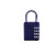 安先达密码锁 锌合金大号4位密码锁 便携防盗锁具 行李箱健身房密码锁 蓝色