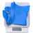 世达一次性丁腈检查防护手套SF0604家务清洁工作防护蓝色100只/盒 3.5克M号100只装
