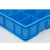 鸣固 塑料周转箱 分格箱 五金工具盒零件多格盒塑胶物料分隔盒 塑料箱螺丝盒 方六格箱395*395*125mm