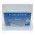 COFLYEE 一次性PVC揉面粉手套基无粉烘焙专用洗碗防水 蓝色英文彩盒100只装*XL*透明*24cm*3.