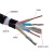国超电缆WDZAN-YJY-0.6/1KV-2*4低烟无卤耐火A级阻燃铜芯环保2芯电力电缆1米