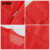 安赛瑞 志愿者马甲定制 可印logo公益物流广告衫背心 企业酒店团队宣传服 30件起订 红色 300557