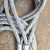尚留鑫 镀锌压制钢丝绳无油双扣钢丝绳起重吊索具钢绳 直径12mm 10米 
