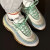 耐克（NIKE）女鞋2024夏季新款Air max 97气垫增高运动鞋子弹头跑步鞋休闲鞋 DX5766-131灰色绿 35.5