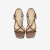 百思图24夏商场同款时髦复古条带罗马细跟女凉鞋TT101BL4 啡色 35