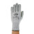 安思尔（Ansell）玻璃纤维皮垫涂层手套48-703 五级防切割 虎口加强防护手套 灰色 9 现货