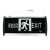 欧普 单面安全出口 LED疏散指示灯3W安全出口消防验收应急灯牌定制