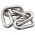 艾科堡 不锈钢链条5mm长环链条每米价格吊索具工业起重铁链子 AKB-BXG-LT