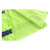 赫思迪格 反光雨衣套装 分体式劳保园林路政施工反光服 兰格绿185/3XL HGJ-1443