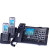 定制定制定制中诺H802固定电话机坐机无绳座式子母机一拖一拖二办公室 雅士黑(一拖二)