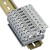 接线端子保险丝SAKSI4 L-1带灯熔断器型端子1255770000 (SAKEW35)端子固定件 (单只装)