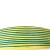 起帆 电线电缆 BVR16平方国标单芯多股铜芯软线100米 黄绿双色