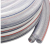 加线四季柔软花园软管 增强网线管 白色pvc蛇皮管水管定制 2寸内径50mm壁厚4.5mm长度50米