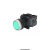 天逸电器LA42P按钮开关带灯平头常开常闭红黄绿白蓝颜色下单备注 绿色