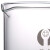 纳仕徳 SD2003 高硼硅玻璃烧杯 实验室烧杯耐高温刻度杯多规格玻璃烧杯 200ml（2个）