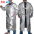 孟诺防火耐高温1000度进口芳纶铝箔反穿衣背部全包钢厂电解铝厂Mn-fc1000-1 Mn-fc1000-1