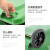冰禹 BY-6262 北京版上海版常规版分类垃圾桶 户外厂房垃圾桶 户外垃圾桶 塑料分类垃圾箱 灰色 加厚120L带轮