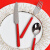 MEPRA意大利进口不锈钢刀叉勺彩色套装水果叉咖啡甜品勺家用套装 主餐刀红色（单只装）