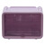 金诗洛 K435 壁挂式纸巾盒 免打孔卫生间置物架防水抽纸盒垃圾袋厕纸收纳盒 紫色单层