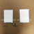 风暖浴霸面板灯板片替换 D光源照明灯光板灯条通用配件 16.5*22.5双片
