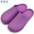 稳斯坦 WST575 手术鞋 手术室实验室洞洞鞋防滑包头 紫色45/46