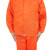美康（meikang） 阻燃工作服套装 阻燃耐磨长袖 焊工电焊劳保服 MKP-16 橘色L码
