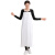 白色防水围裙厨房洗碗海鲜水产专用pvc加厚耐弱酸碱专用围腰 35丝白色围裙110*80+袖套