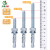 齐鲁安然车修膨胀螺丝 车修壁虎 镀锌车修膨胀螺丝 电梯用膨胀螺栓 车修壁虎螺丝 M10*120 10个装