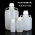 三通盖抽真空瓶 手提桶瓶 耐强酸碱PP塑料大桶 高温高压桶 抽真空瓶2L