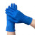 COFLYEE 一次性无粉丁腈手套蓝色加厚工业级美容实验园艺工业劳保 L 白色丁腈20只装