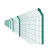 OEC QS-R02 框架护栏网 围栏 3*1.8米 绿色（单位：张) 