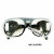 电焊护眼镜牛皮面具配套眼镜烧焊氩弧焊强光眼镜焊工眼镜 黑镜新款眼镜配套/-【PC面具】
