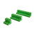 5.08mm绿色公母对接插头KF2EDGK凤凰插拔式PCB接线端子MSTB2.5-ST 2EDGK-5.08-2P(绿色)(10只)
