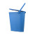 食安库 SHIANKU 食品级清洁工具 加厚带刻度水桶带把手 12L 蓝色 桶身（不含桶盖）