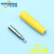 YJX10049 4mm插孔母头香蕉插头线母座 延长柱 尾部可焊接线 黄色一个